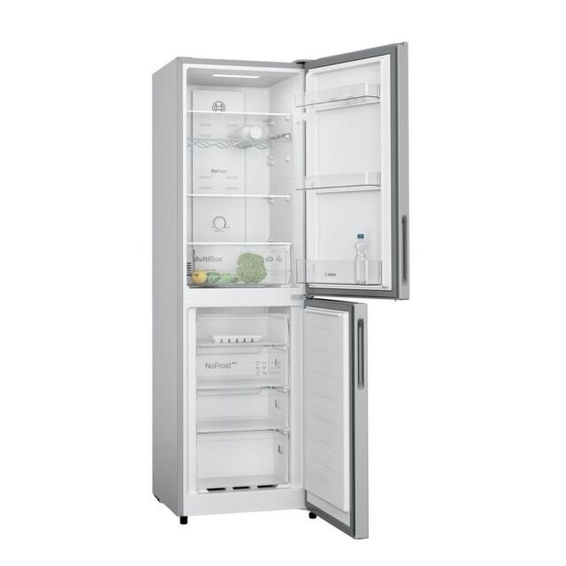 Bosch KGN27NLFAG 55Cm Frost Free Fridge Freezer