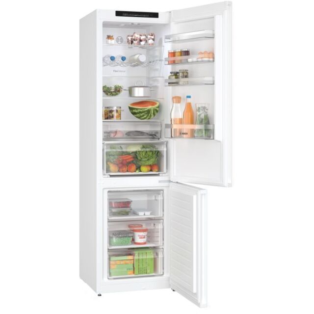 Bosch KGN392WDFG White 60Cm Wide Total No Frost Fridge Freezer