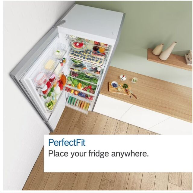 Bosch KGN492LDFG Stainless Steel 70Cm Frost Free Fridge Freezer (SERIES 4)