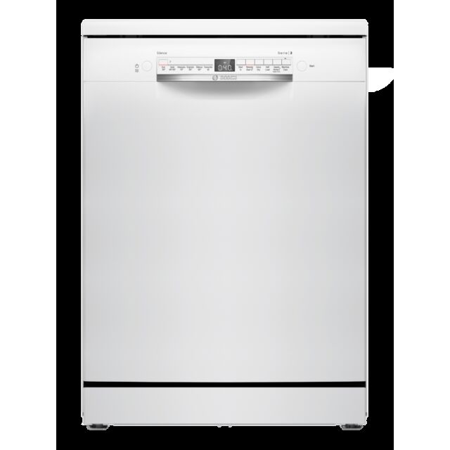Bosch SMS2HVW67G White 60Cm Dishwasher With 14 Place Settings