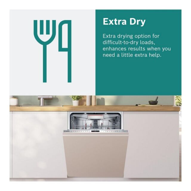 Bosch SMS2HVW67G White 60Cm Dishwasher With 14 Place Settings