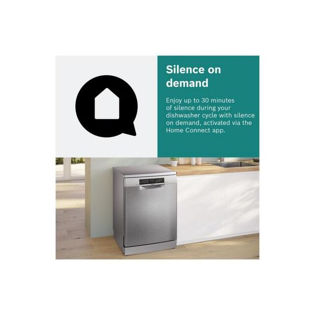 Bosch SMS2HVW67G White 60Cm Dishwasher With 14 Place Settings
