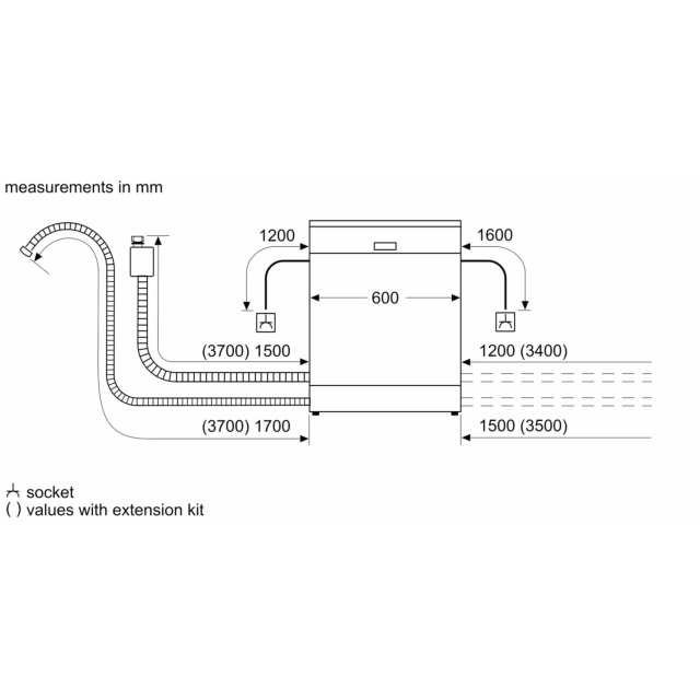Bosch SMV4ECX23G 60Cm Fully Integrated Dishwasher With 14 Place Settings