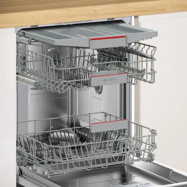 Bosch SMV6ZCX10G Built In Full Size Dishwasher With 14 Place Settings