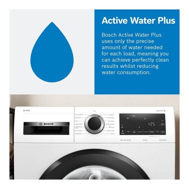 Bosch WGG254ZSGB Silver 10Kg/ 1400 Rpm Washing Machine