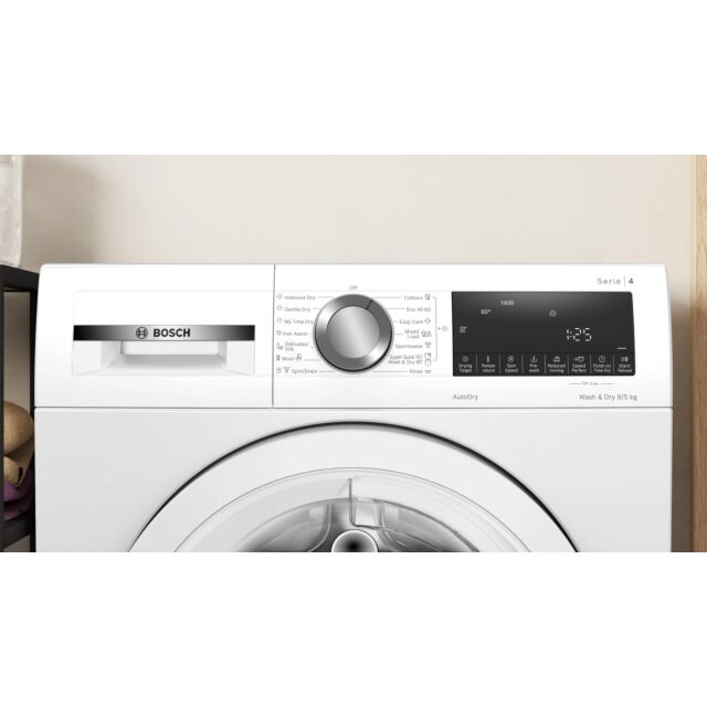 Bosch WNA144V9GB White 9Kg/ 5Kg Washer Dryer 1400 Rpm