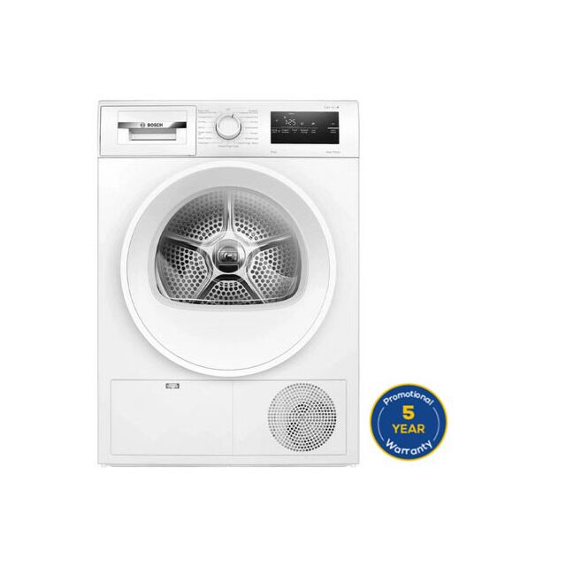 Bosch WTH85225GB White 8Kg Heat Pump Tumble Dryer