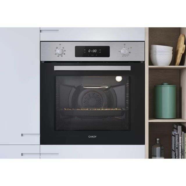 Candy FCM955NRL/CA Stainless Steel Built In Electric Single Oven