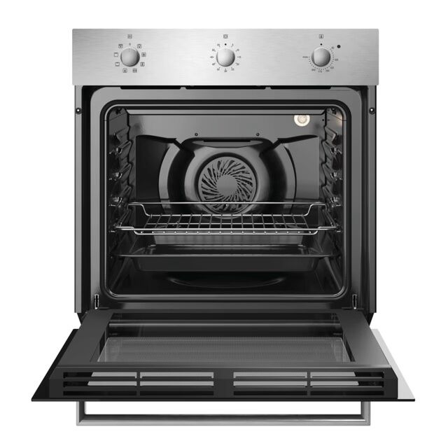 Candy FIDCX602/CA Stainless Steel Built In Electric Single Oven