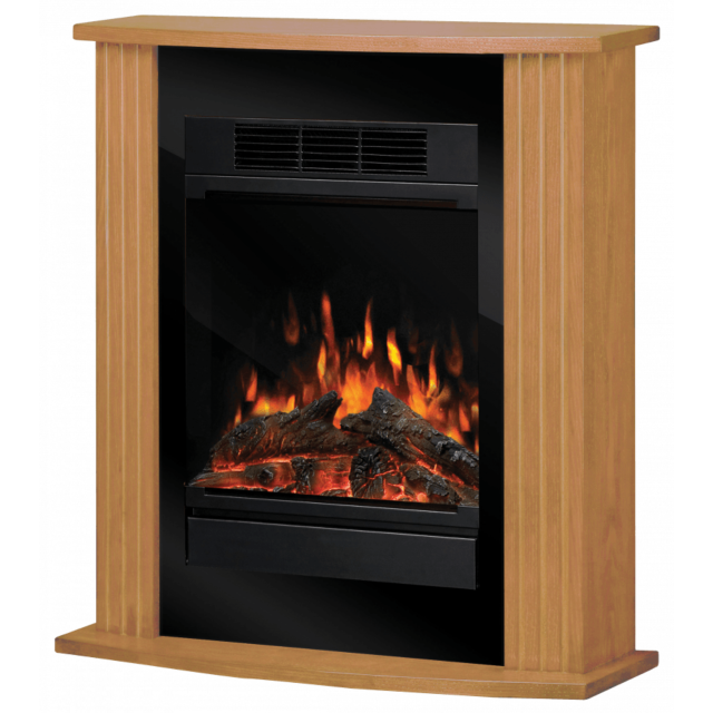 Dimplex MCFP150-E Dimplex Orvieto Micro Oak Fireplace