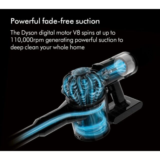 Dyson V8-2023 Cordless Stick Vacuum Cleaner With 40 Minutes Run Time