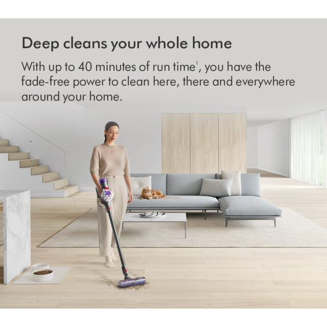 Dyson V8-2023 Cordless Stick Vacuum Cleaner With 40 Minutes Run Time