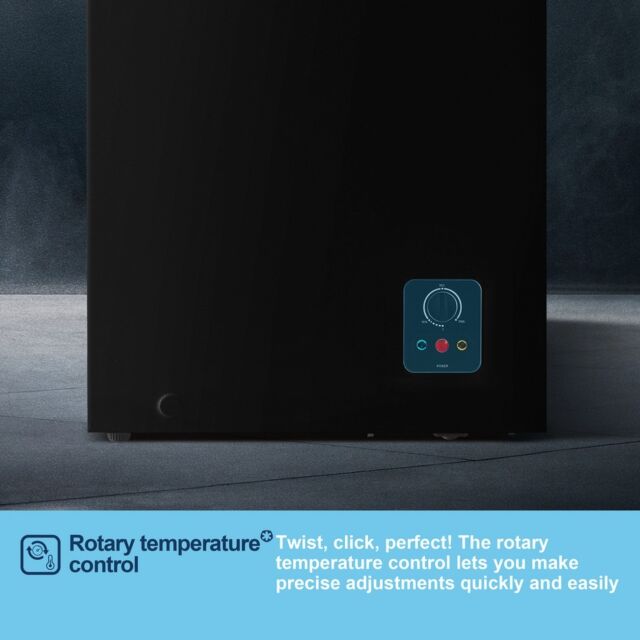 Fridgemaster MCF96EB Black 95L Chest Freezer