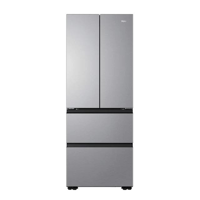 Haier HFKR5718DNMM Platinum Inox 70Cm No Frost Multi Door Fridge Freezer