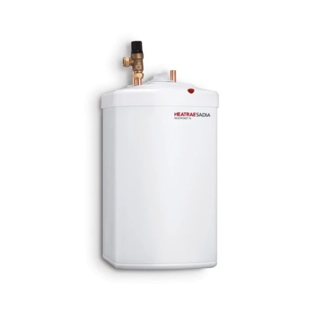 Heatrae Sadia 95050143 Unvented High Pressure 3Kw 2.2 Gal 10L Water Heater