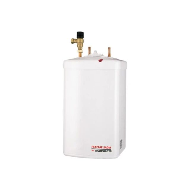Heatrae Sadia 95050143 Unvented High Pressure 3Kw 2.2 Gal 10L Water Heater
