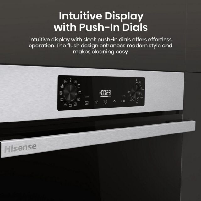 Hisense BI622AXPGUK 59.5Cm Built In Electric Single Oven