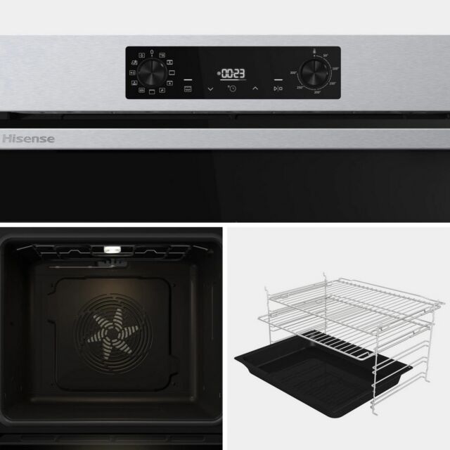 Hisense BI622AXPGUK 59.5Cm Built In Electric Single Oven