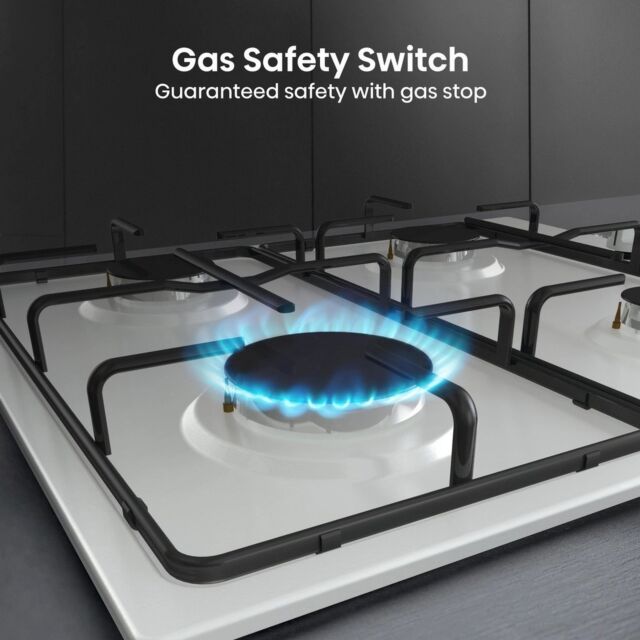 Hisense GM642XHS 60Cm Stainless Steel Gas Hob