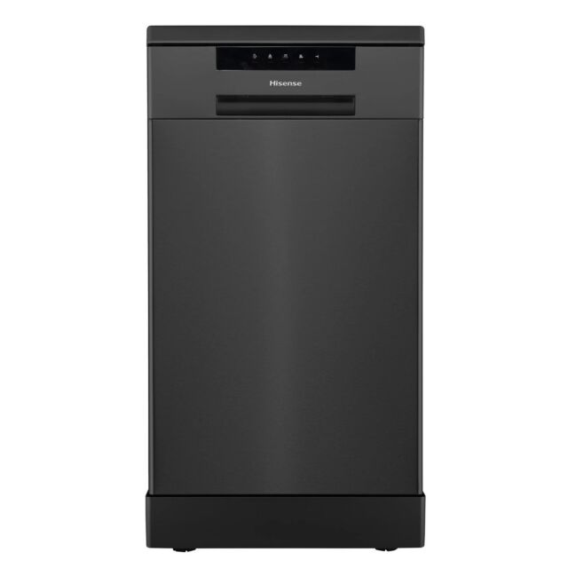 Hisense HS523E15BUK Black Slimline Dishwasher With 10 Places