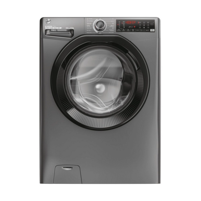 Hoover H3WPS496TAMBR68 Graphite 9Kg 1400 Spin Washing Machine