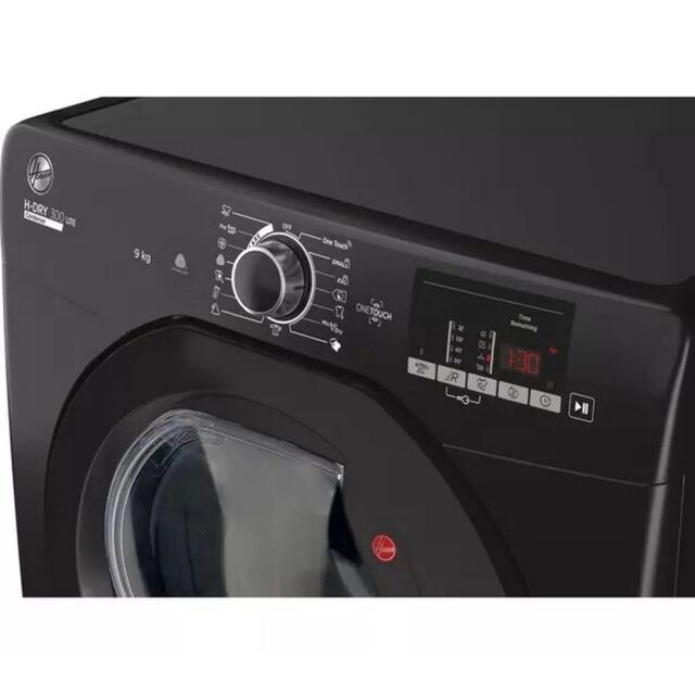 Hoover HLEC9DGB Black 9Kg Condenser Tumble Dryer