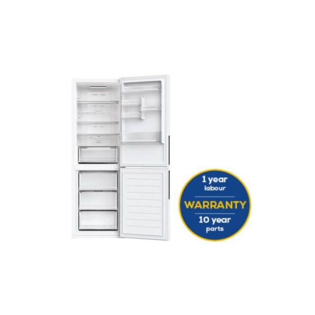 Hoover HOCE3T618EWKR White 59.5 Cm Frost Free Fridge Freezer - 60/40 Split