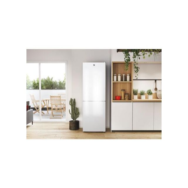 Hoover HOCE3T618EWKR White 59.5 Cm Frost Free Fridge Freezer - 60/40 Split