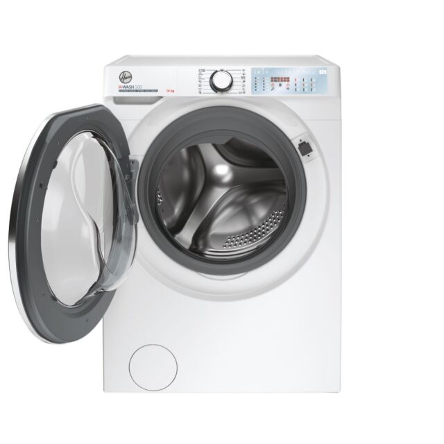 Hoover HWB 414AMC White H-Wash 500 14Kg/ 1400 Rpm Washing Machine With 59 Minute Full Load Wash