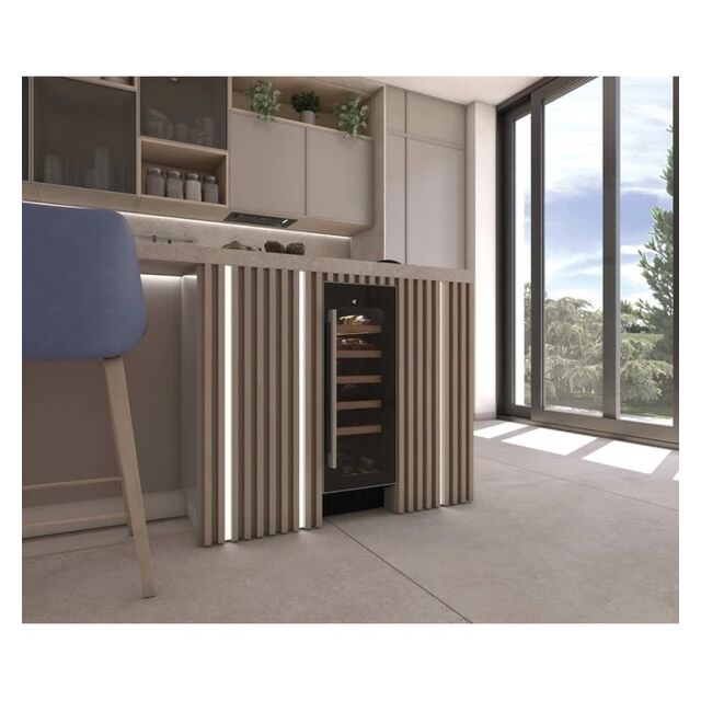 Hoover HWCB 30 UK/N Black H-Wine 500 Wine Cooler -20 Bottles