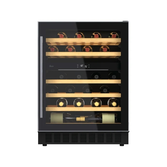 Hoover HWCB 60 UK/N Black H-Wine 700 Wine Cooler - 46 Bottles