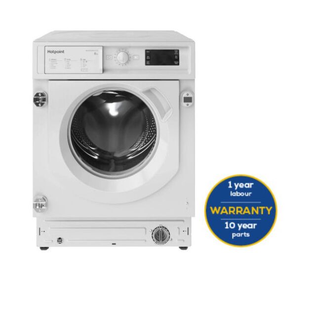 Hotpoint BIWMHG81485 Built In 8Kg/ 1400 Rpm Washing Machine