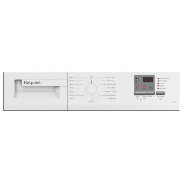 Hotpoint CHDC82WWGDUK White 8Kg Condenser Tumble Dryer
