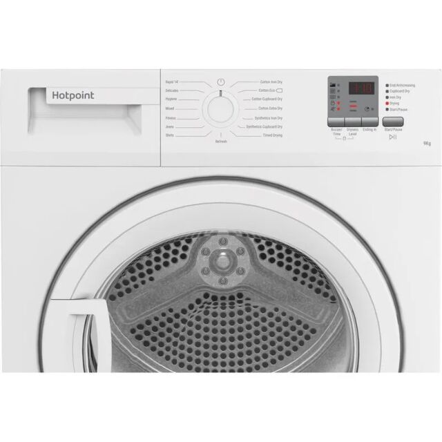 Hotpoint CHDC92WWGDUK White 9Kg Condenser Tumble Dryer