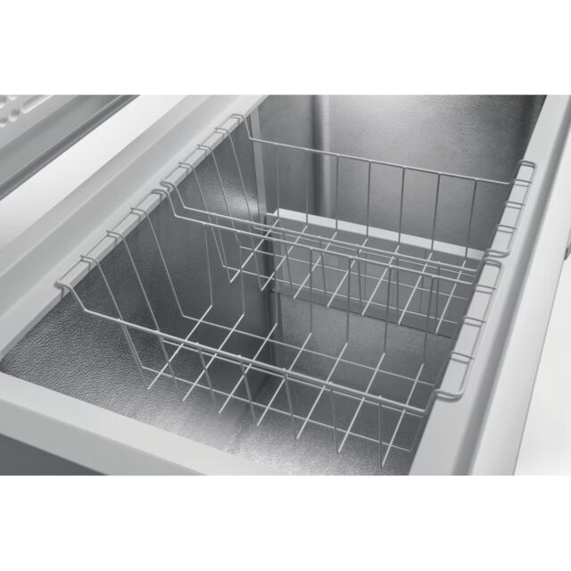 Hotpoint CS2A300HFA1 White 312L Chest Freezer 118Cm Wide