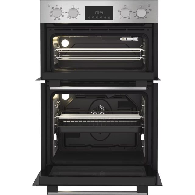 Hotpoint DIH82DIX Stainless Steel Built In Electric Double Oven