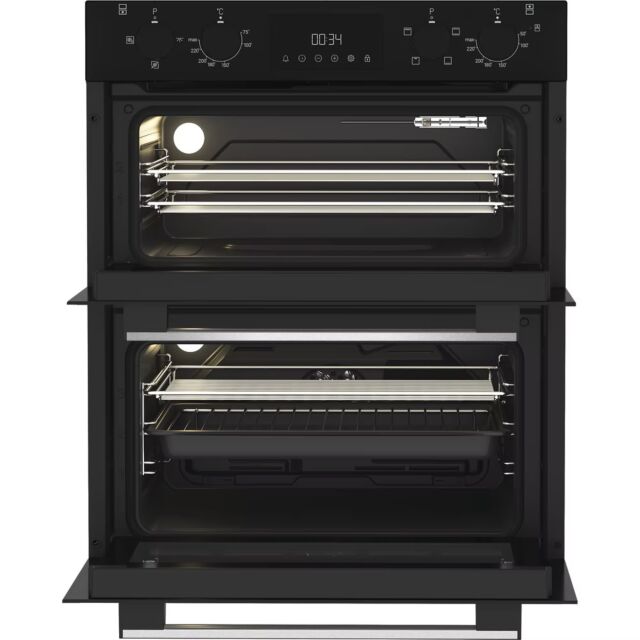 Hotpoint DUH10DB Black Built Under Electric Double Oven