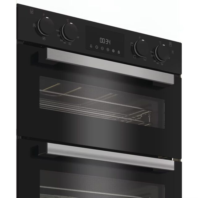 Hotpoint DUH10DB Black Built Under Electric Double Oven