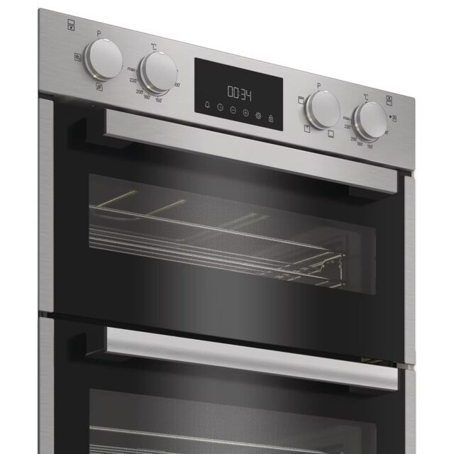 Hotpoint DUH10DIX Stainless Steel Built Under Electric Double Oven