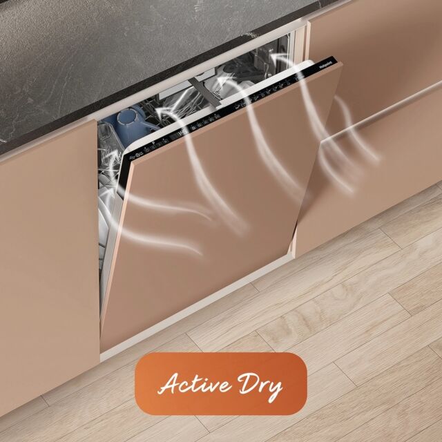 Hotpoint H2IC14BN7A0UK Full Size Built In Fully Integrated Dishwasher With 14 Place Settings