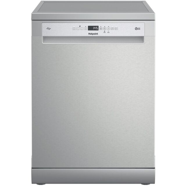 Hotpoint H7FHP43XUK Stainless Steel Full Size Dishwasher With 15 Place Settings