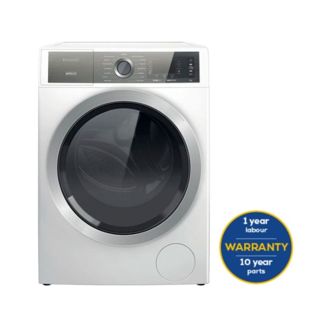Hotpoint H8W946WB White 9Kg/ 1400 Rpm Washing Machine