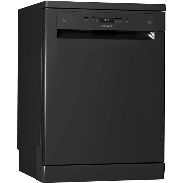 Hotpoint HFC3C26WCBUK Black 60Cm Dishwasher With 14 Place Settings