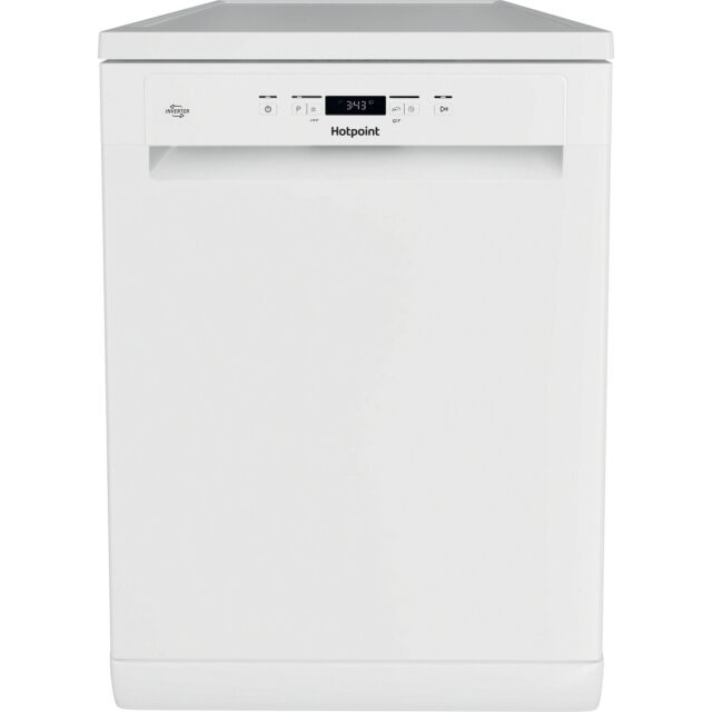 Hotpoint HP2FFC14BN6WUK White 60Cm Dishwasher With 14 Place Settings