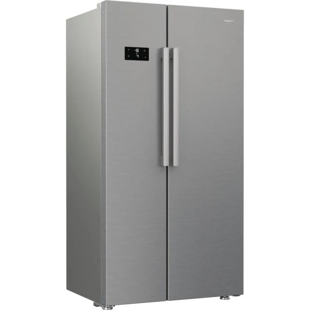 Hotpoint HPG26592XP4UK Silver No Frost American Style Fridge Freezer