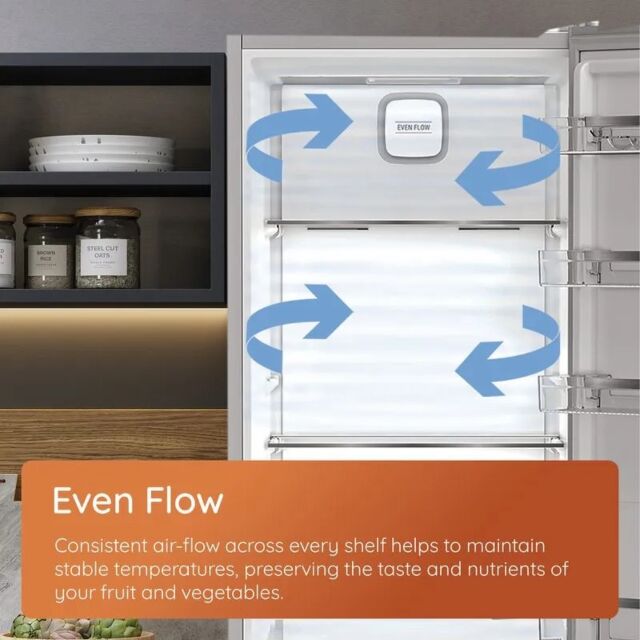 Hotpoint 186cm High 60/40 Frost Free Fridge Freezer