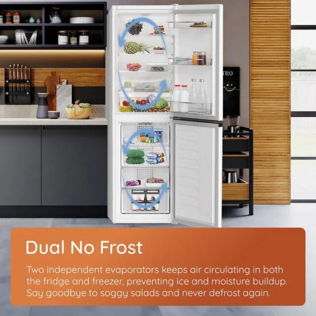 Hotpoint 186cm High 60/40 Frost Free Fridge Freezer