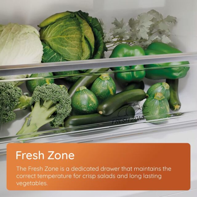 Hotpoint HPK26363XBR5UK Dark Silver 59.5 Cm Wide No Frost Fridge Freezer With 60./40 Split