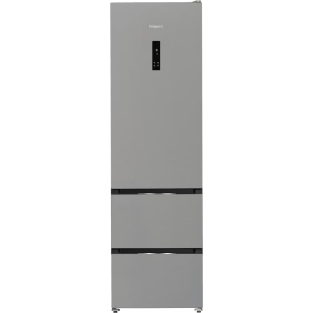 Hotpoint HPKF5351XP4UK Inox 59.5Cm Wide No Frost Fridge Freezer With Drawers
