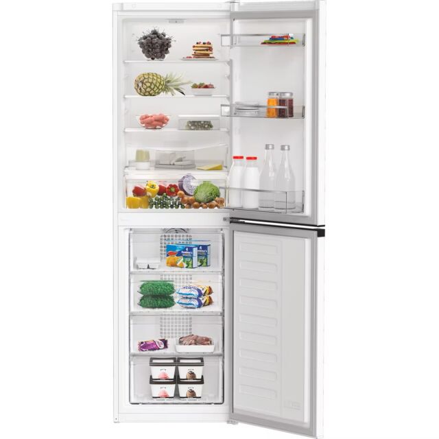 Hotpoint HPKH1261W4UK White 54Cm Wide No Frost Fridge Freezer With 50/50 Split